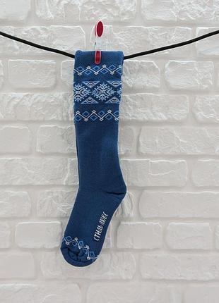 Гольфи із бавовни woman's heel сині (ш-454)