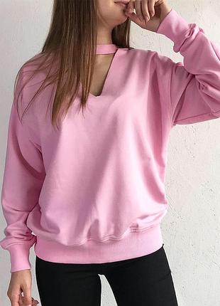 Нежный свитшот с чокером miss selfridge