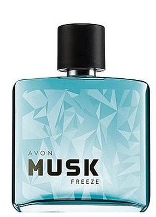 Туалетная вода avon musk freeze, 75 ml