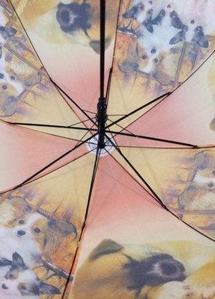 Детский зонт с собачками со свистком  на 8 спиц6 фото