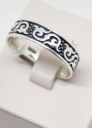 Кольцо серебряное 18,5 3,3 г