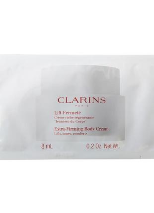 Інтенсивний відновлюючий крем для тіла clarins extra-firming body cream (пробник) 8ml