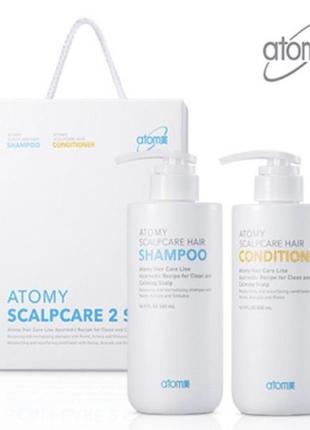 Atomy scalp-care. набор для чувствительной кожи головы атоми. atomy . kalmar4 фото