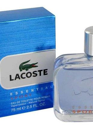 Чоловічі парфуми lacoste essential sport pour homme (лакост ессеншіал спорт пур хом) 125 мл1 фото