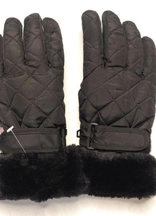 Перчатки женские зимние теплые thinsulate (размер m)
