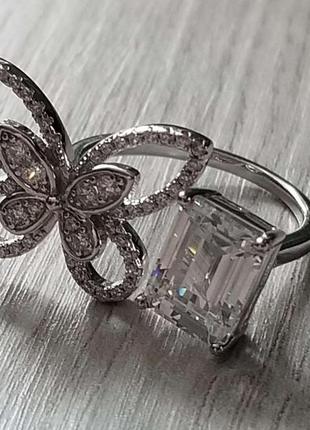 Серебряное кольцо  безразмерное4 фото