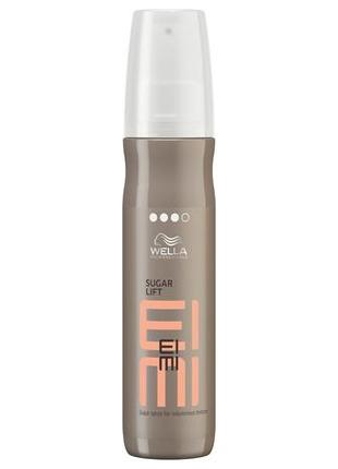 Цукровий спрей для об'єму та блиску wella professionals eimi sugar lift 150мл