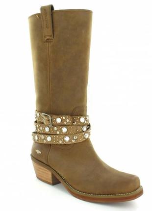 Чоботи rocket dog коричневі байкерські ковбойські р 36-37