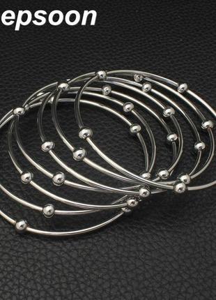 Браслеты набор медицинская сталь .