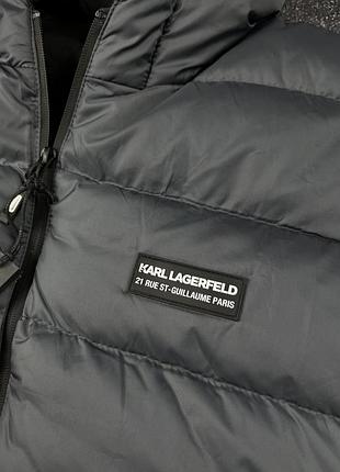 Пуховик куртка зимняя мужская karl lagerfeld