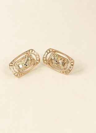 Серьги нефертити из серебра 925 пробы, магазин myuvelir 5