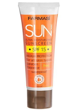 Солнцезащитный крем для тела spf 15