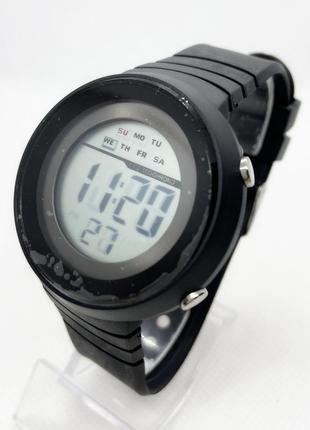 Часы мужские спортивные водостойкие skmei 1497 (скмей), черный цвет ( код: ibw333bo )