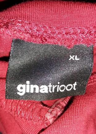 Коттоновое эластичное платье,туника с высоким горлом,48-50разм,gina tricot.3 фото