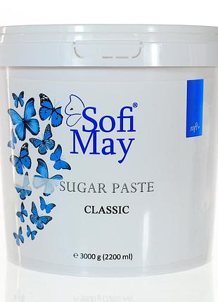 Сахарная паста для шугаринга sofi may classic soft+ 3 кг