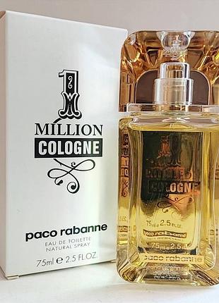 1 million cologne poco rabanne 75ml оригінал тестер пако рабан мільйон коложен