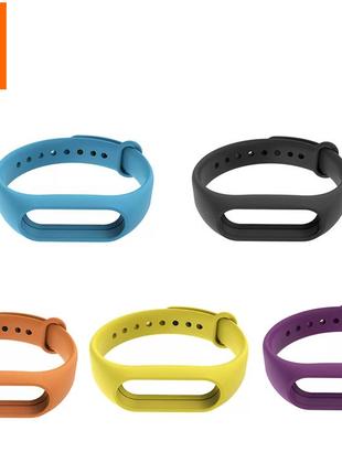 Силиконовые ремешки 5шт для фитнес браслета трекера xiaomi mi band m2 set 5-3. ремінець для xiaomi mi band m2