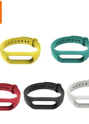 Силиконовые ремешки 5шт для фитнес браслета трекера xiaomi mi band m2 set 5-4. ремінець для xiaomi mi band m2