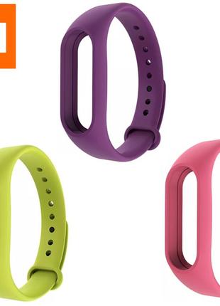 Силиконовые ремешки 3шт для фитнес браслета трекера xiaomi mi band m2 set 3-5. ремінець для xiaomi mi band m21 фото