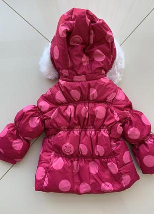 Chicco зимова термо куртка на флісі2 фото
