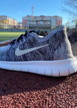 Оригинальные беговые кроссовки nike free rn flyknit 2017,880843-003,р47.5/30.5см4 фото