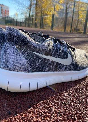 Оригінальні бігові кросівки nike free rn flyknit 2017,880843-003,р47.5/30.5см3 фото