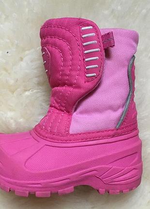 Зимние мембранные термоботинки сапожки thermolite 20/21- 13.5 см