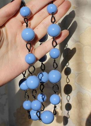 Бусы "синее синее море"