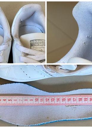 Кроссовки adidas originals junior stan smith р-р eur-35,5/34-22 см.8 фото