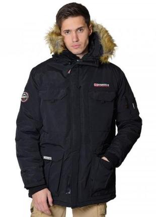 Парка пуховик чоловічий зимній norway geographical розмір s