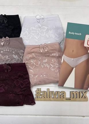 Женские трусики с кружевной попой la vivas