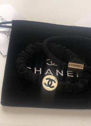 Набір гумок для волосся vip gift chanel1 фото