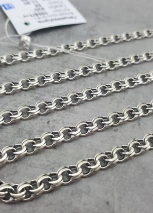 Серебряная цепочка бисмарк (вес 11,8 грамм. ширина 4.5 мм)