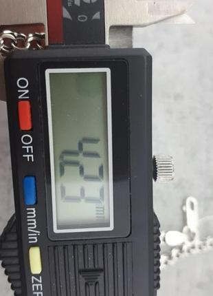 Серебряная цепочка бисмарк (вес 11,8 грамм. ширина 4.5 мм)