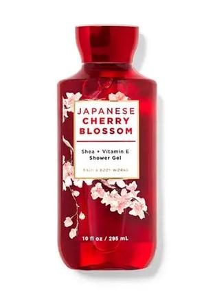 Japanese cherry blossom парфюмированный гель для душа от bath and body works оригинал