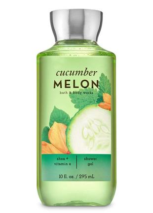 Парфумований гель для душу bath and body works cucumber melon