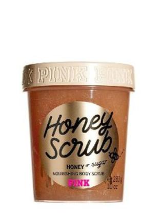 Honey scrub скраб для тела от victoria's secret pink оригинал