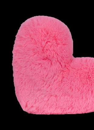 Мягкая игрушка сердце 50 см розовое1 фото