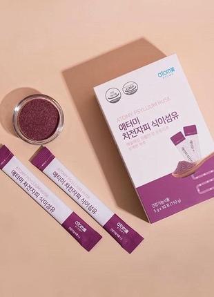 Псиллиум для очищения кишечника .атоми . корея. 30 стиков