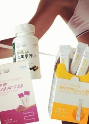 Псиллиум для очищения кишечника .атоми . корея. 30 стиков