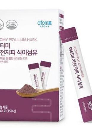Псиллиум для очищения кишечника .атоми . корея. 30 стиков