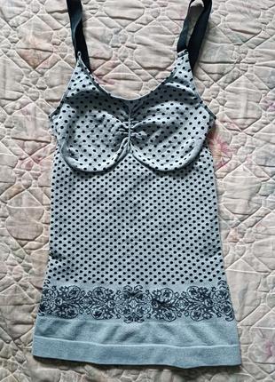 Супер безшовна утягуючa майка чохол анатомічний дизайн