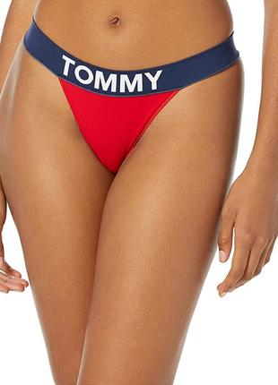 Женские бесшовные трусики-стринги tommy hilfiger1 фото