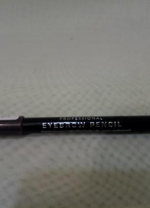 Rimmel professional eyebrow pencil,тон темно-коричневый.1 фото