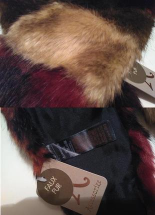 Новый гламурный меховой воротник до пальто, куртки2 фото
