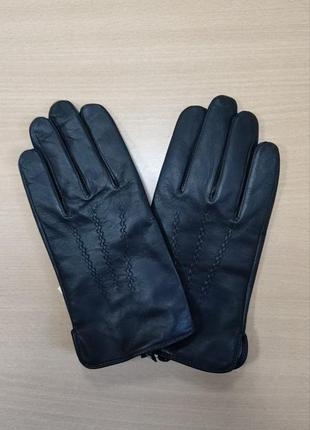 Перчатки, теплі, чоловічі, чорні, штучна шкіра, розмір xl, isotoner, 22072