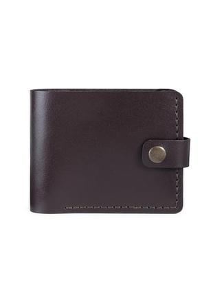 Шкіряний гаманець compact шоколад kaiser