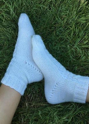 В'язані жіночі шкарпетки4 фото