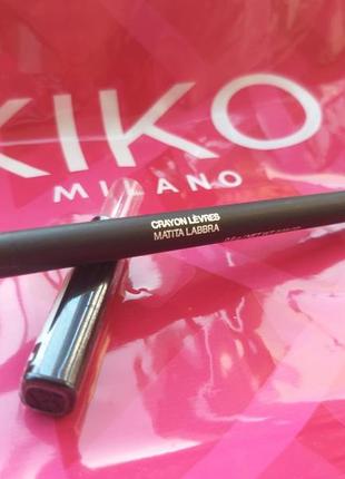 Kiko milano олівець для губ smart fusion lip pencil 5023 фото