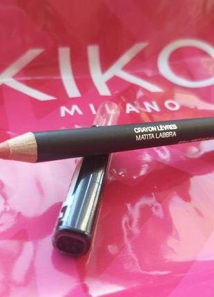 Kiko milano олівець для губ smart fusion lip pencil 5024 фото